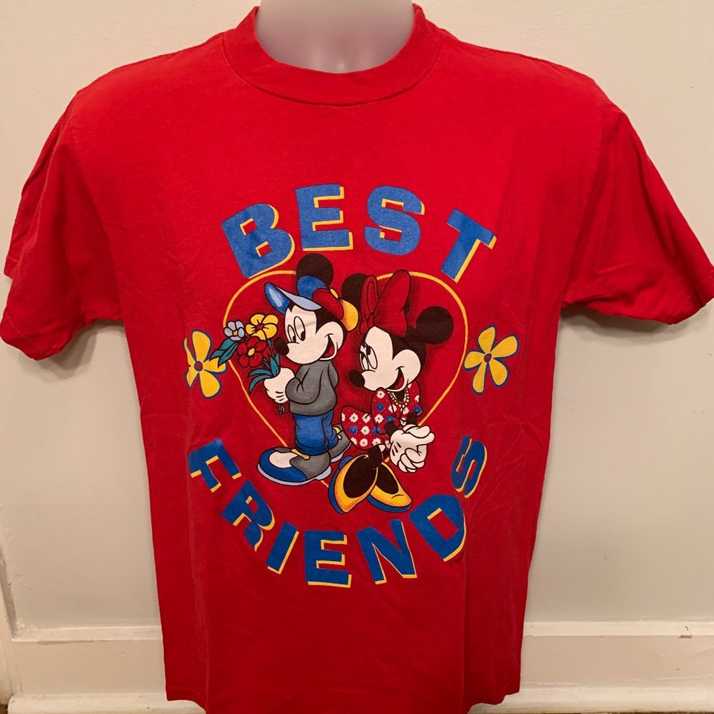 90s Mickey and Minnie T shirt